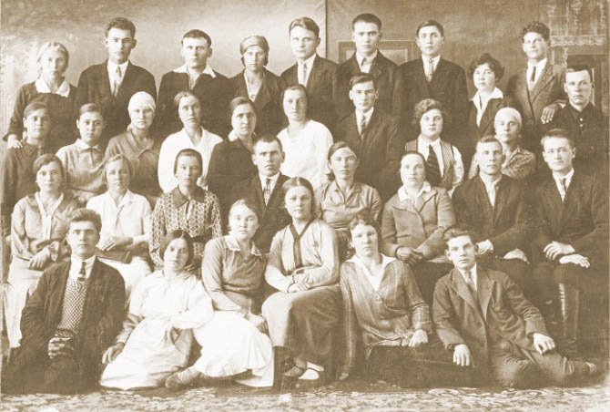 Хор Омской общины баптистов, середина 1930-х гг.